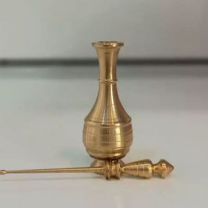 سرمه دان برنجی کوچک