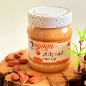 شیربادام نیمه اماده