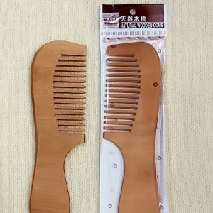 شانه چوبی دسته دار